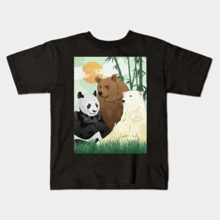We bare bears Kids T-Shirt